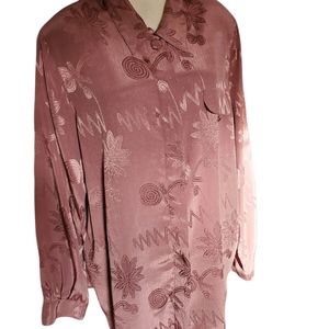 Vintage Tess Women Button Up Shirt